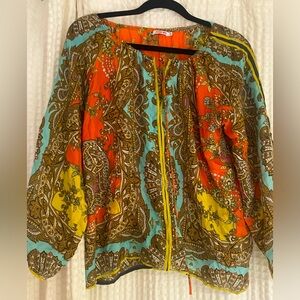 Gorgeous Johnny Was silk tunic size small